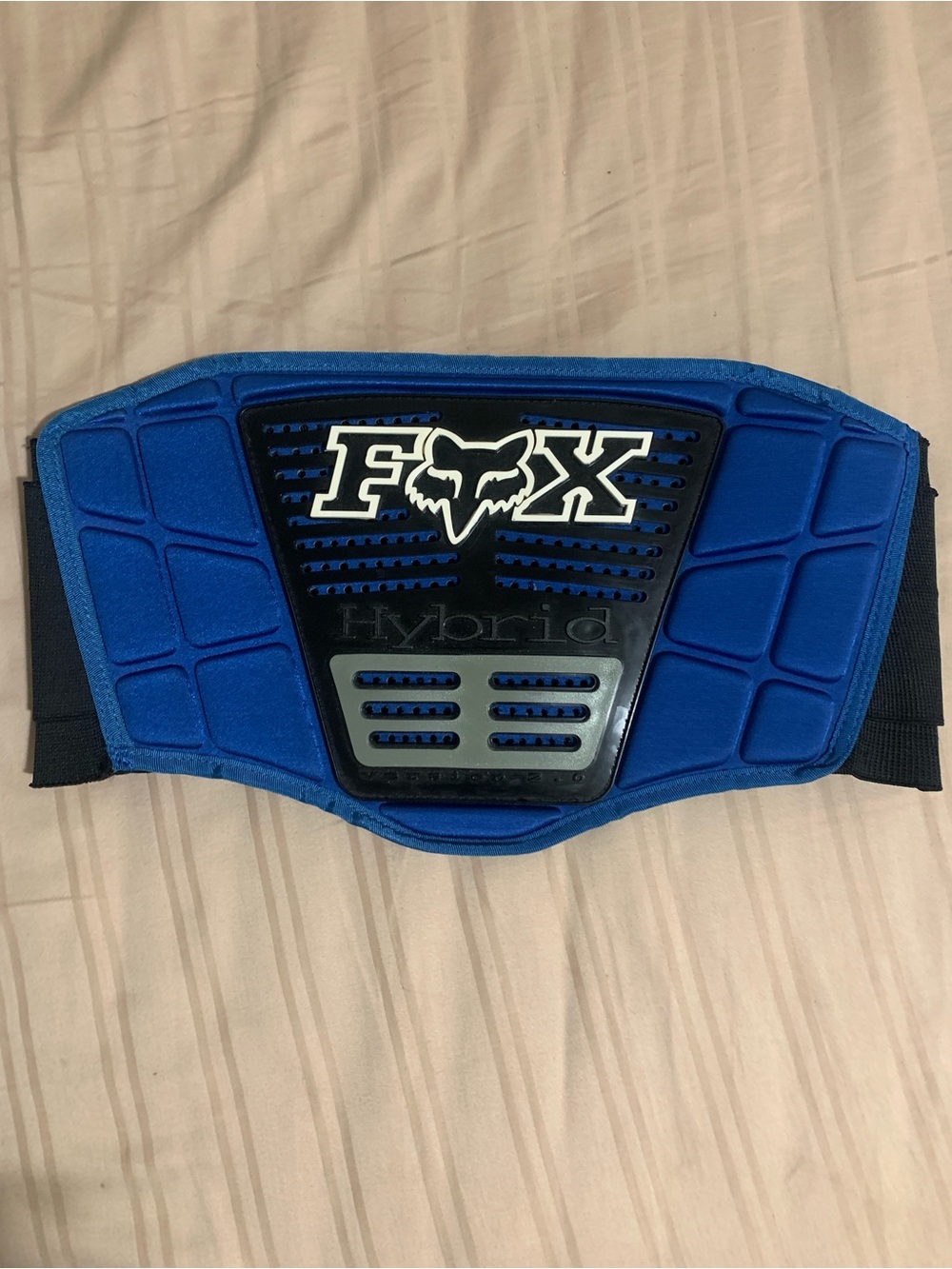 Fox racing Blue Hybrid kidney protector Waist Belt